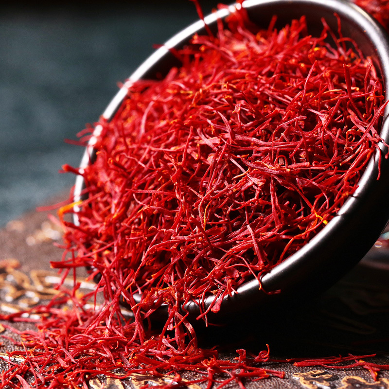 福东海藏红花3克罐正品特级西藏伊朗西红花泡水喝养生茶女臧红花