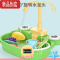 真智力儿童洗碗池机青蛙玩具宝宝洗菜盆洗手台电动循环出水女孩仿真厨房