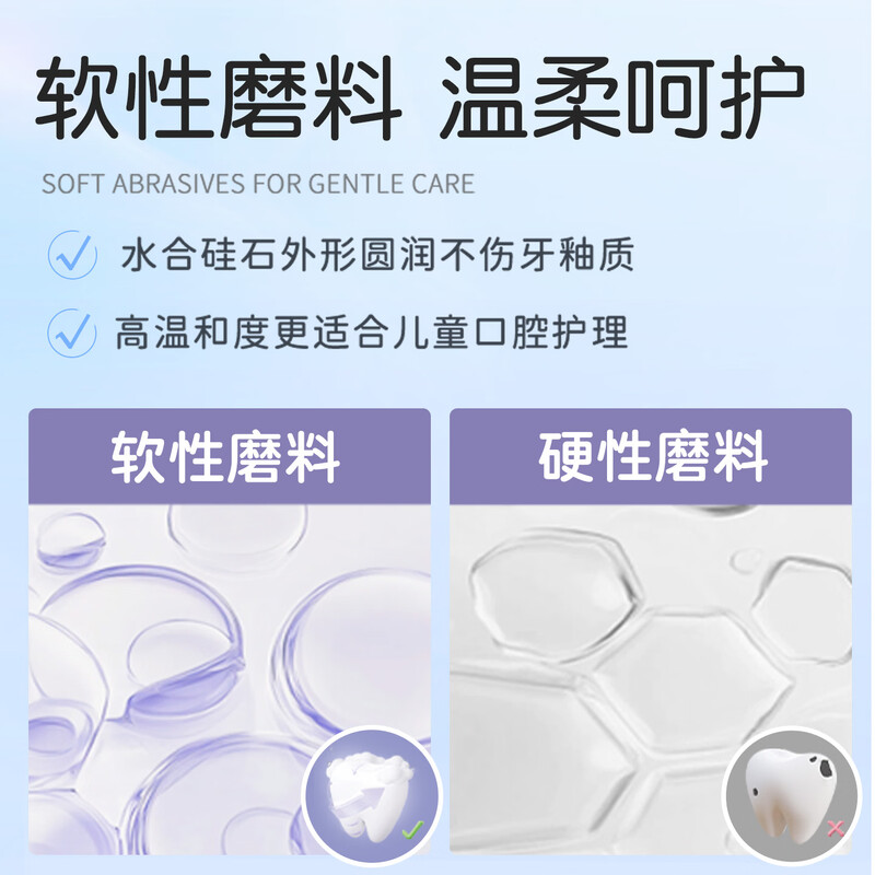 舒客 儿童按压式啫喱牙膏 150g(草莓酸奶)高清大图