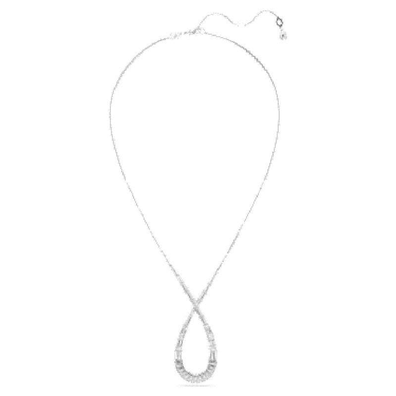 Swarovski女士优雅精致项链 Hyperbola系列 水晶交叉双曲线质感轻奢吊坠图片