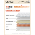 城市爱情喜临门 - CM003 乳胶床垫席梦思独袋轻音弹簧床垫软硬适中 CM003【厚度21CM/独袋弹簧】 150*200cm