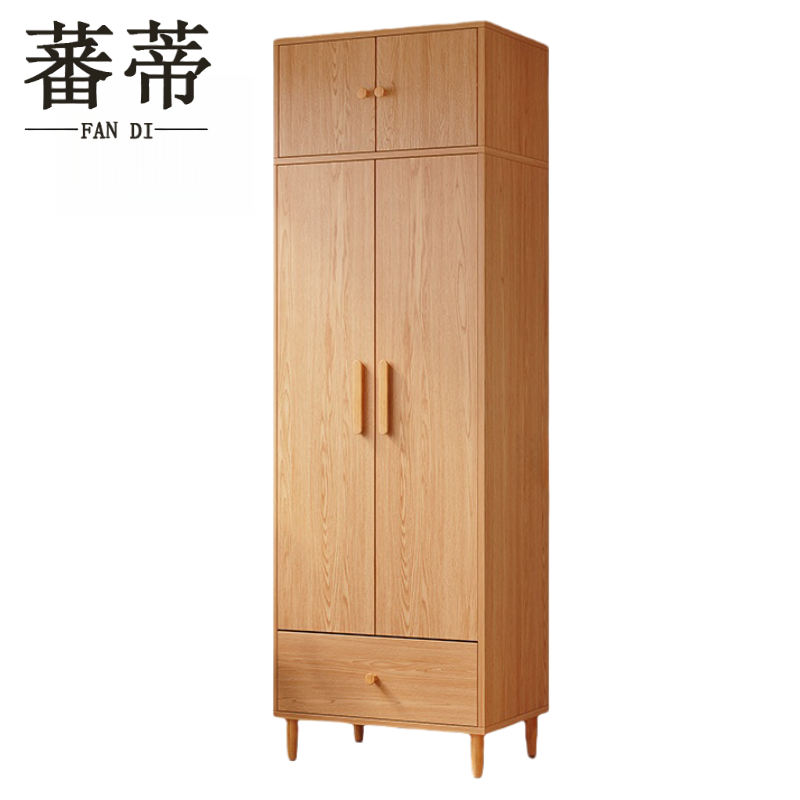 蕃蒂衣柜原木色高清大图