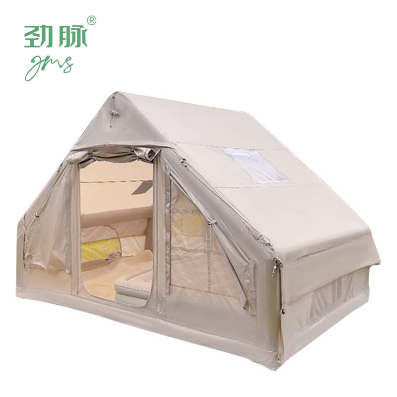 劲脉 户外充气帐篷 电动充气泵+U型门 顶