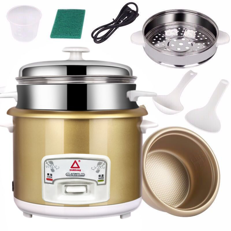 老品牌家用老式电饭锅2L4L5L大电饭煲小型宿舍迷你特价 电饭锅普通款-无蒸笼-无赠品 2L 1-2人用(400w)
