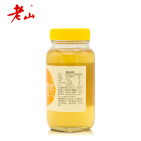 [江苏老字号]老山牌洋槐蜂蜜 洋槐蜜 洋槐花蜜源蜂蜜 1000g/瓶玻璃瓶罐子装 全国