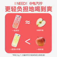 柠檬共和国(Lemon Republic)气泡果汁饮料300ml*12瓶(芭乐*6+香水柠檬*6)