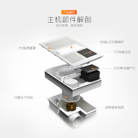 奥普(AUPU)浴霸QDP1020CL(白)吊顶式风暖浴霸 暖风机 集成吊顶式 卫生间