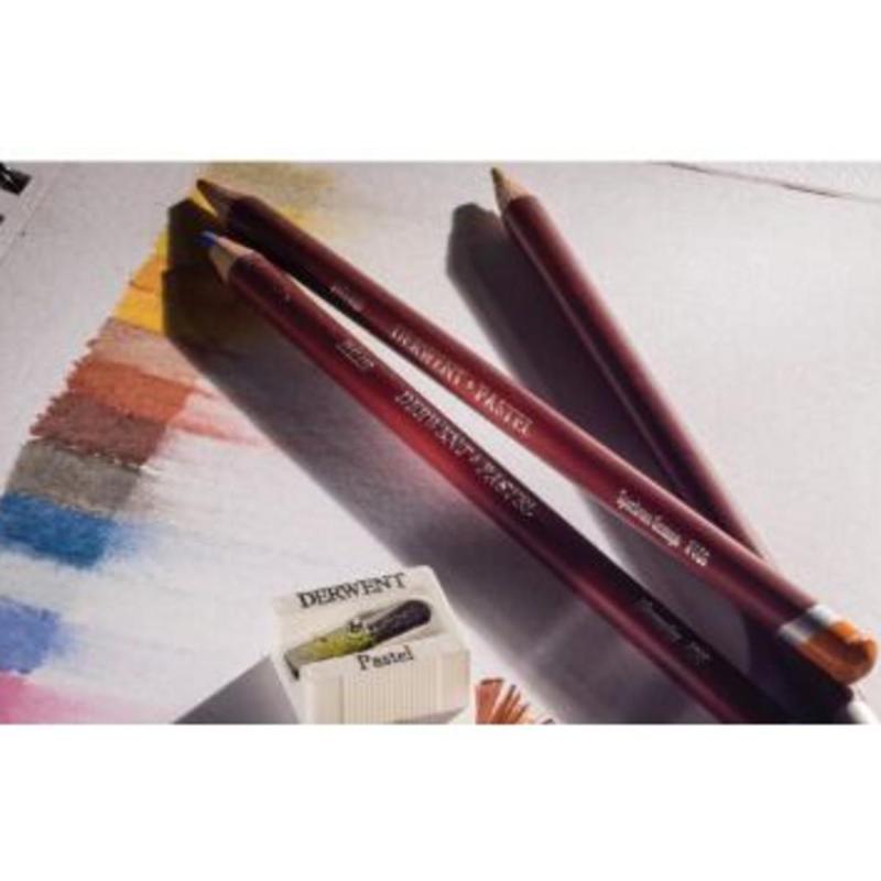 DERWENT Pastel Pencil 72 英国进口得韵 72色粉彩铅铁盒套装 具有铅笔的简便性以及粉彩的鲜艳度