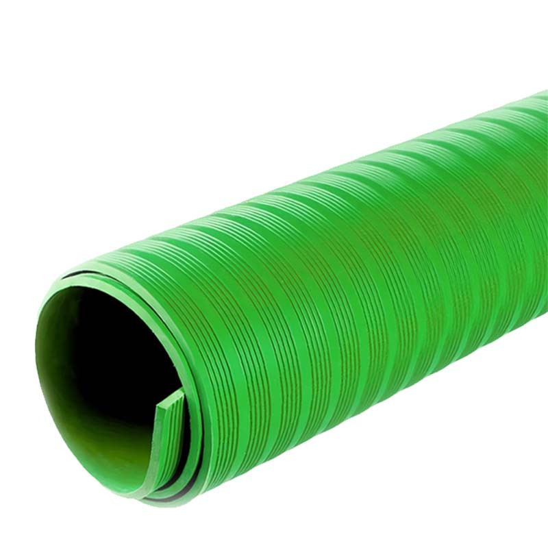 天空桥 绝缘垫 绿色条纹3mm*1.2m*10m 6kv 卷高清大图