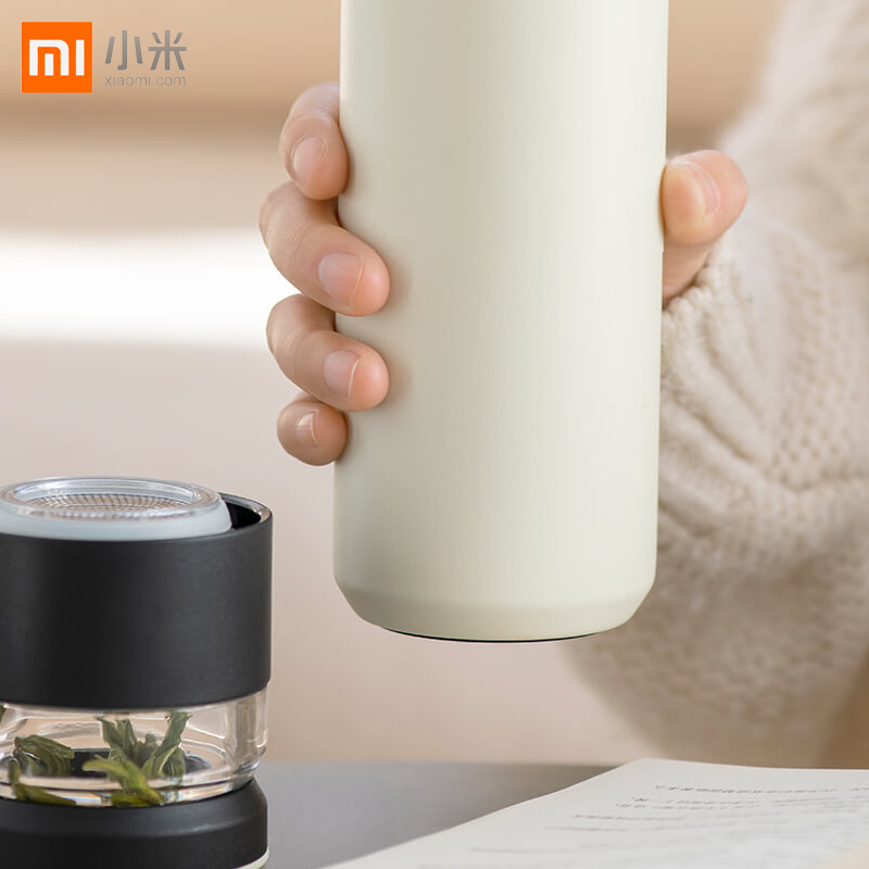 [官方旗舰店]小米生态链 funjia保温泡茶杯 520ml 茶水分离,一杯三用,长效保温 小米保温杯 水杯高清大图