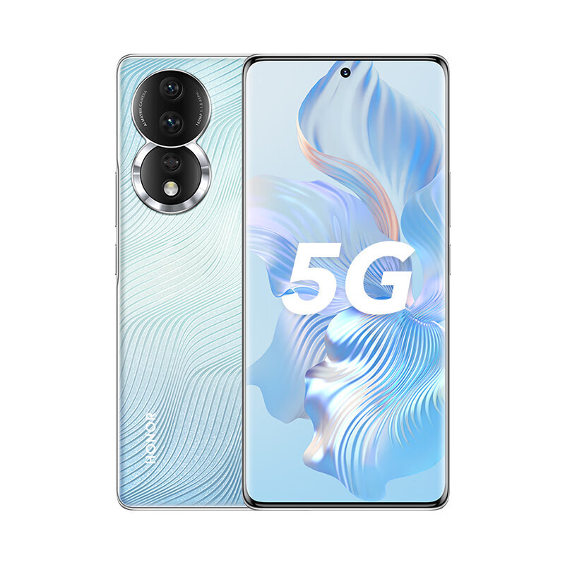荣耀80 12GB+256GB 碧波微蓝 骁龙782G芯 1.6亿超清影像 AI Vlog视频大师 4800mAh长续航 66W超级快充 5G手机高清大图