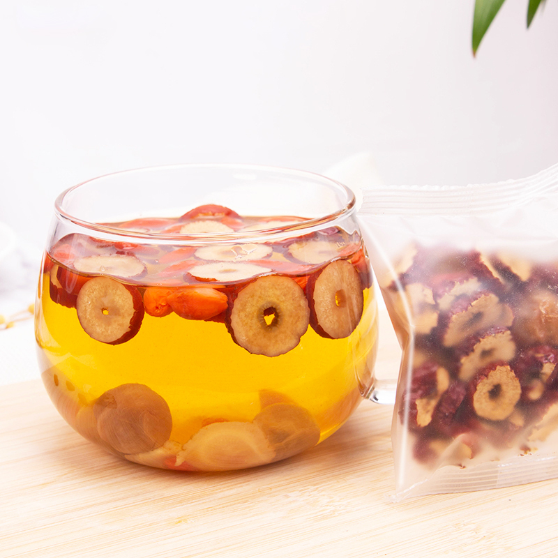 买1发3共450g再春堂人参红枣枸杞桂圆茶组合花草茶养生茶饮小袋装五宝八宝茶饮品泡水喝红枣圈苏宁自营品质保障