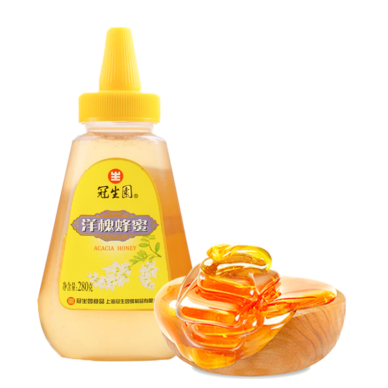 冠生园 洋槐蜂蜜 花蜜 280g/瓶