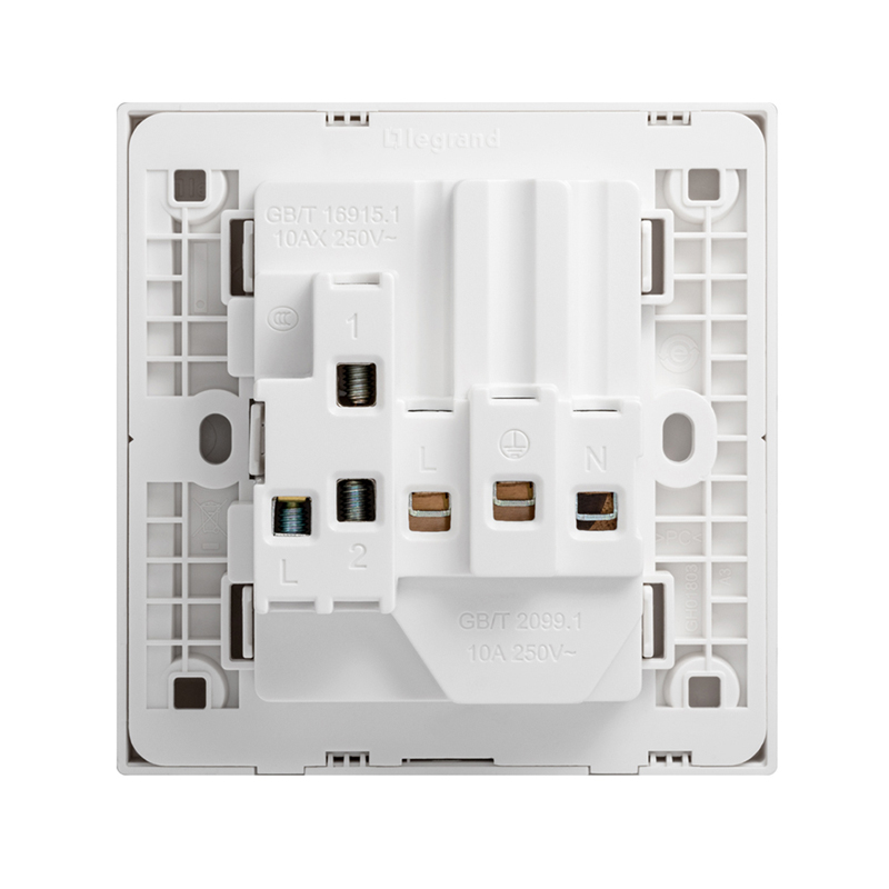 罗格朗 带双控开关五孔插座 暗装 F6R/25/10USL 个高清大图