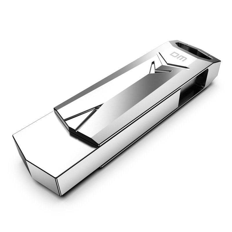 DM 32GB USB3.0 U盘 战士PD096系列 金属可360度旋转便携车载电脑优盘