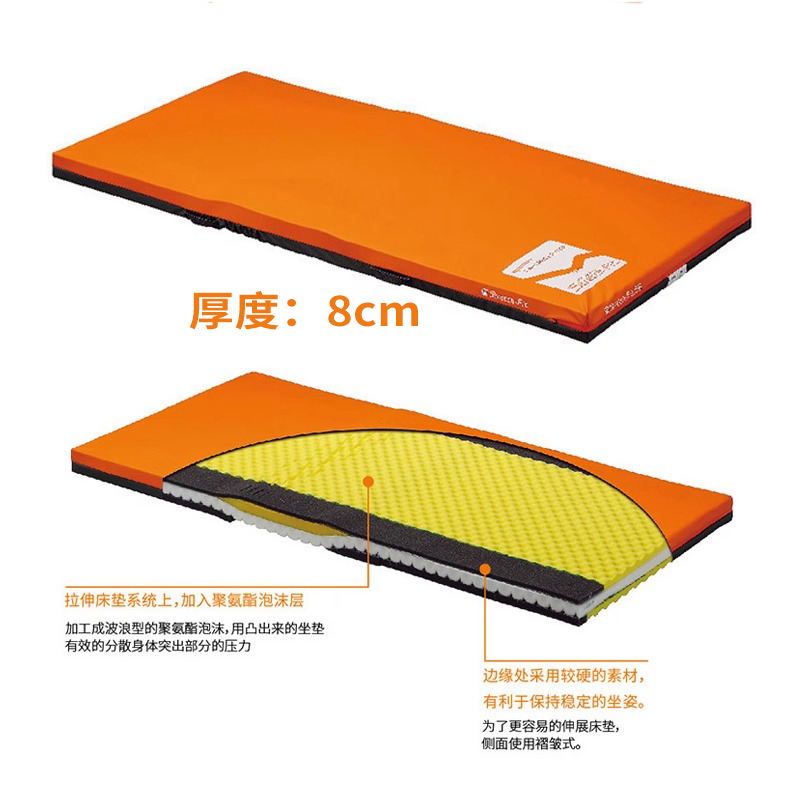 日本原装进口正品八乐梦PARAMOUNTBED电动护理床配件 拉伸床垫 可开发票高清大图