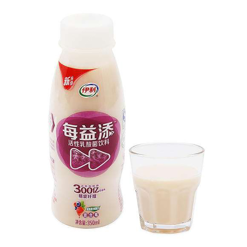 伊利每益添活性乳酸菌饮料-混合莓350ml