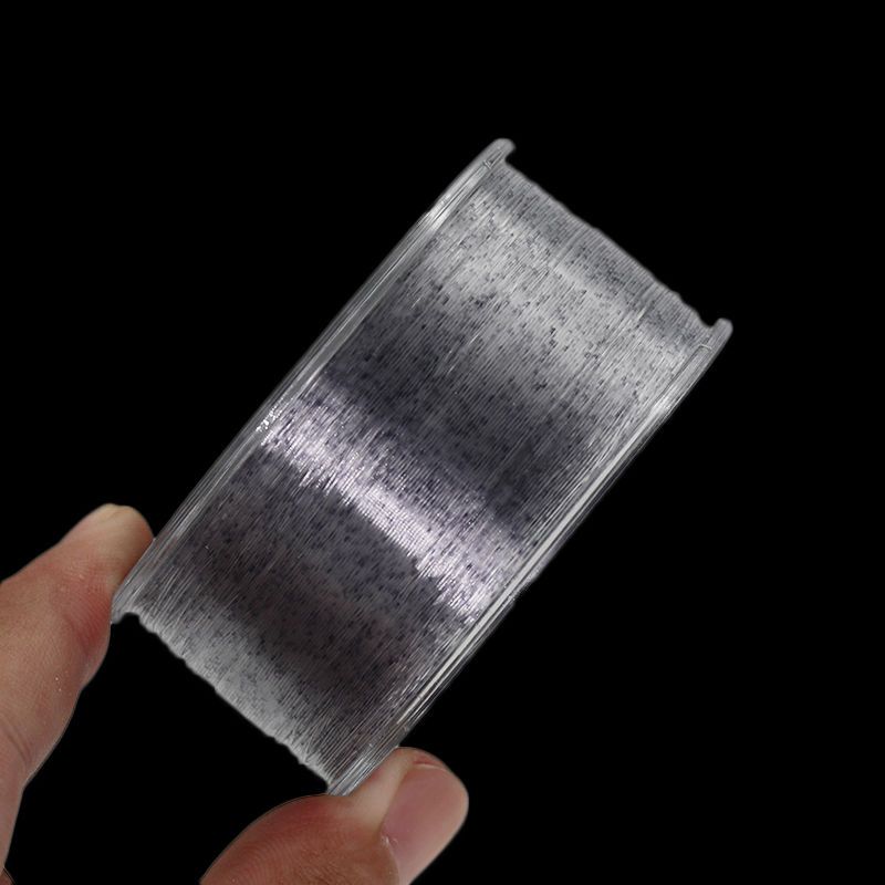 鱼线斑点子线主线变色钓鱼线竞技台钓路亚抛竿不打卷正品200米银色