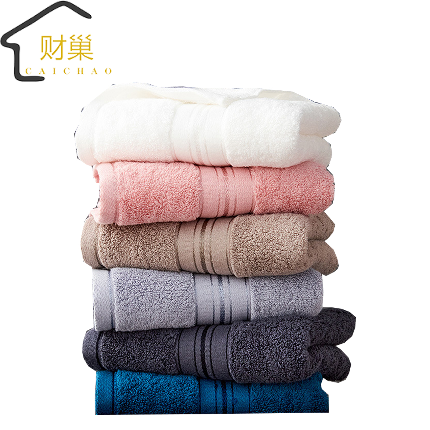 财巢 梦享毛巾 34*75cm /条高清大图