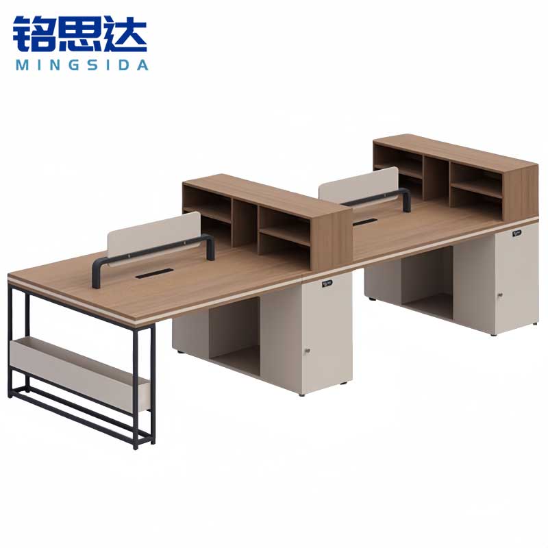 铭思达屏风工位2.4米四人张