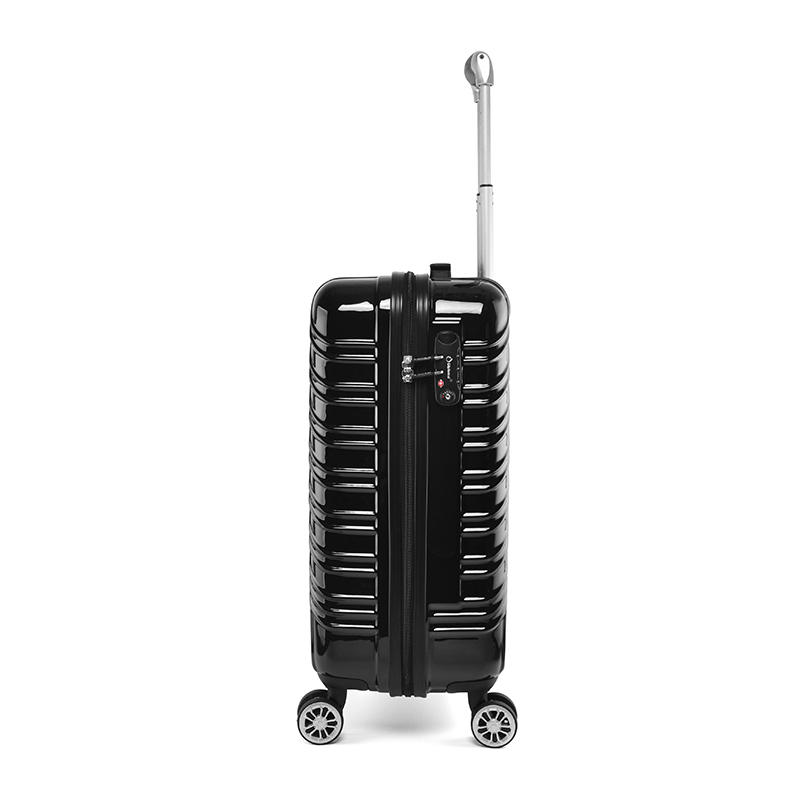 外交官 DS-1291 拉杆箱 ABS+PC 35.5×24×50cm(箱体约20英寸) 幻影黑 单个装