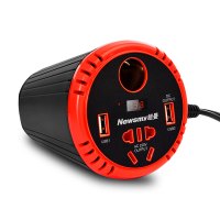 纽曼逆变电压器 NB150豪华版 12V转220V 150W持续输出车载电源转换器插座车充汽车用多