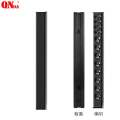 QNOA 启诺QN-GC80A 会议壁挂音柱3寸薄款会议线性音箱 黑色 120W