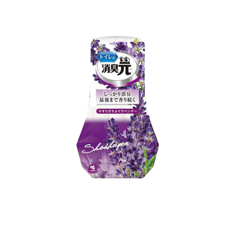 小林制药消臭元液体芳香剂 日本进口空气清新剂 房间厕所除臭剂400ml 【厕用】薰衣草香