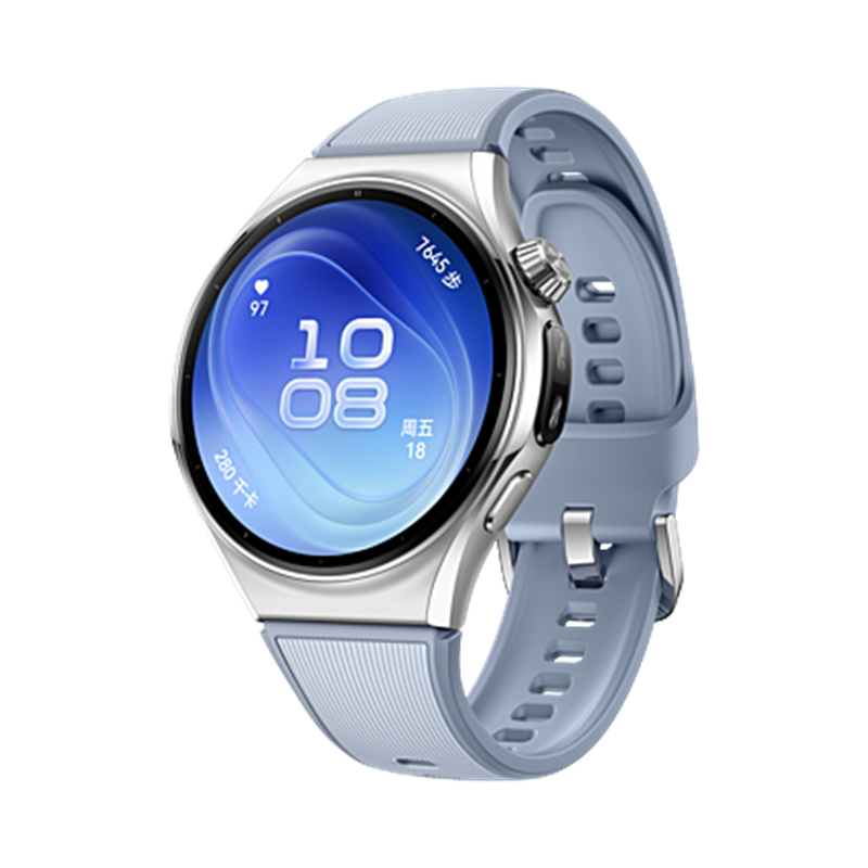 华为 HUAWEI WATCH6 42mm晨曦金 铝合金表壳支持高尿酸高血压风险研究华为eSIM独立通信手表华为智能手表高清大图