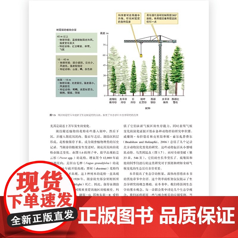 [央视网]认识生态第6版 莫里斯物种起源自然选择遗传环境学食物链演化高中课外阅读大学生物科学参考科普书籍HL高清大图