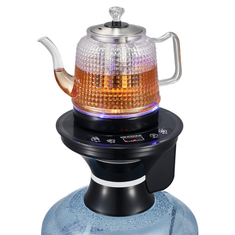 桶装水烧水壶压水器桶桌两用电动自动上水抽水一体机泡茶道