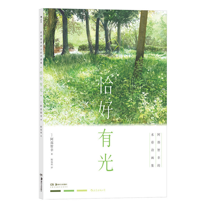 [正版]恰好有光:阿部智幸的水彩诗画集