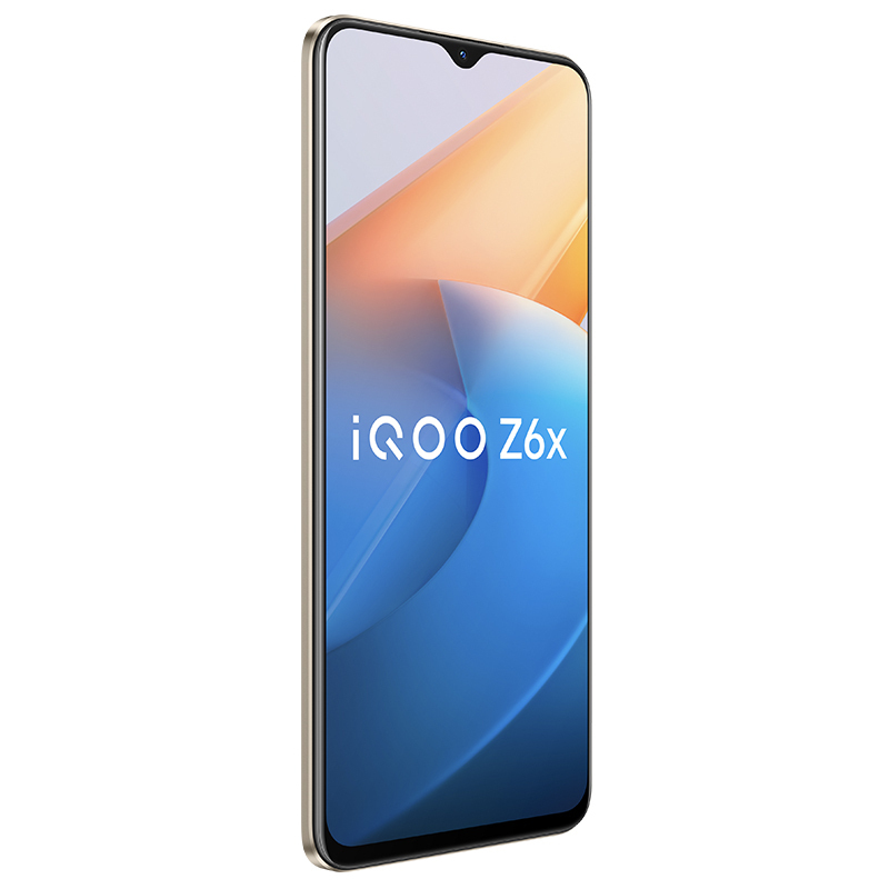 iQOO Z6x 5G新品 8+128G 炽橙 6000mAh巨量电池 44W闪充 6nm强劲芯 5000万像素超清主摄 五重冰封散热系统 雷霆扬声器