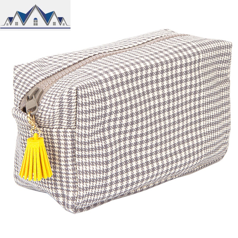 棉便携软布立体式化妆包男女通用大容量收纳袋旅行整理格良品风 三维工匠收纳包