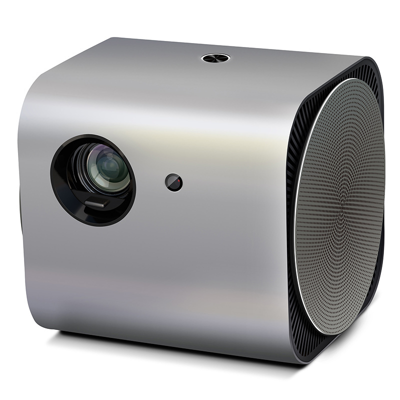 大眼橙V8投影仪家用小型微型3D家庭影院便携式高清1080p投影机手机投墙上看电影4K无屏电视2019新款K歌一体机 分辨率 1920×1080 亮度 2500高清大图