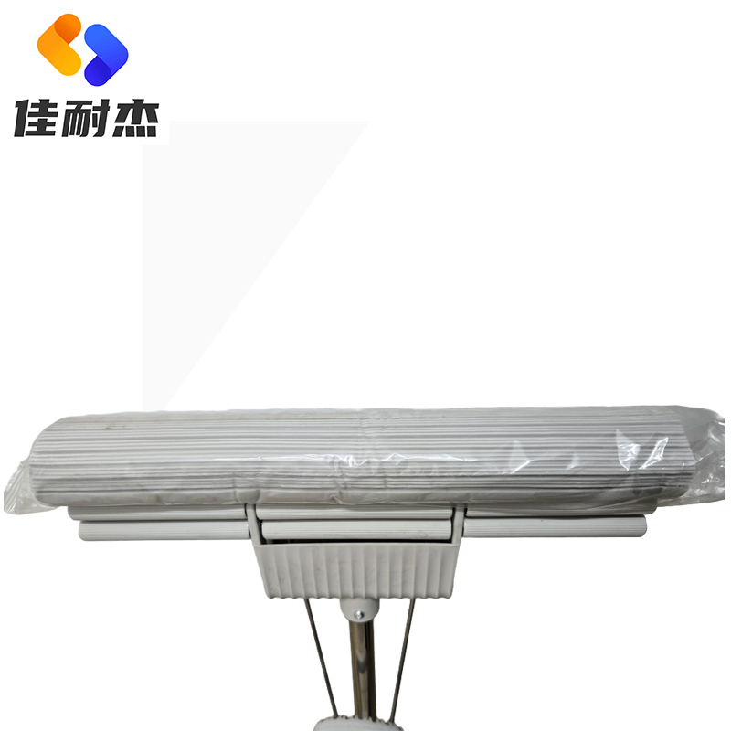 佳耐杰 特宽海绵拖把免手洗滚轮胶棉拖把 38cm/把高清大图