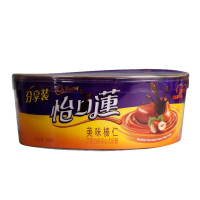 怡口莲 榛仁巧克力味夹心太妃糖 188g/盒 亿滋出品