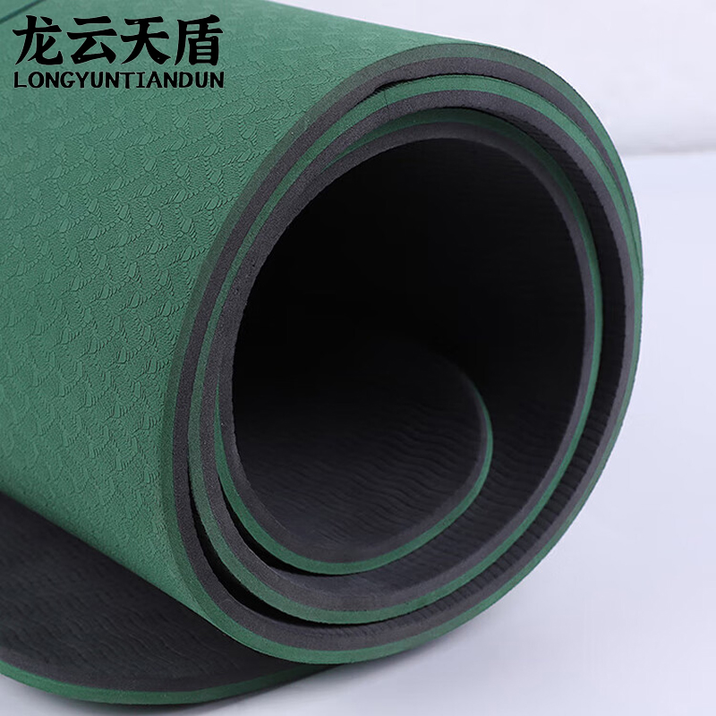 龙云天盾仰卧卷腹训练垫仰卧卷腹考核垫仰卧起坐垫带标1830*800*8mm高清大图