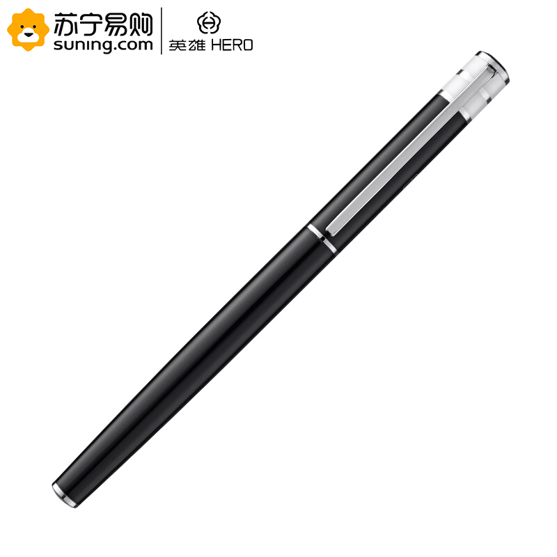 英雄Hero 607铱金钢笔 金属笔杆镀丽雅漆0.38mm(单只装)