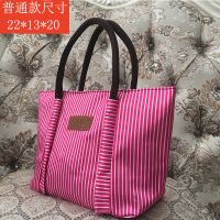 手提包女大号防水加厚饭盒袋便当包女士手提袋学生小布包包妈咪包 CK-887玫红[小号]