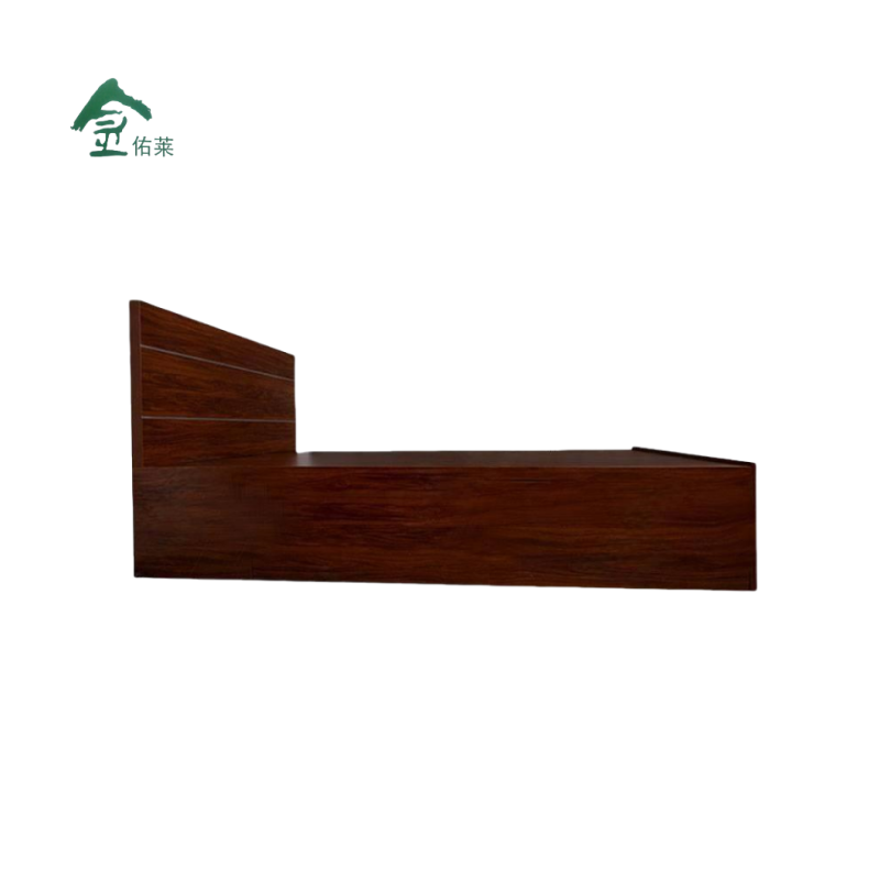 金佑莱木质单人床(可定制)JYL-C-01张高清大图