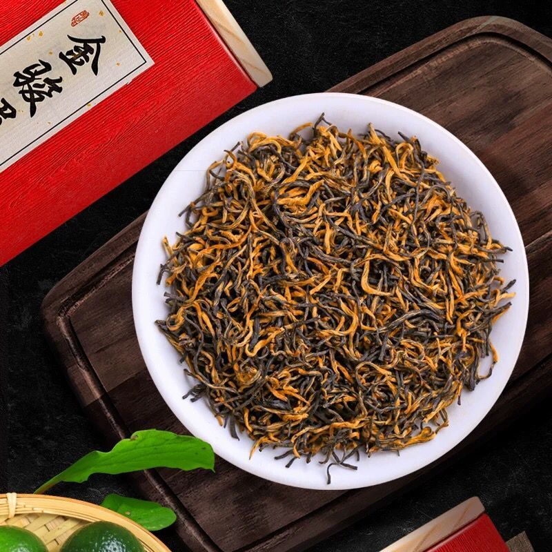 新茶金骏眉红茶茶叶特级正宗蜜香浓香型礼盒装散装黄芽金俊眉500g
