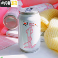 三维工匠粉红豹易拉罐网红吸管保温杯ins韩版女学生可爱清新文艺便携水杯 吸管保温500ml/转身豹