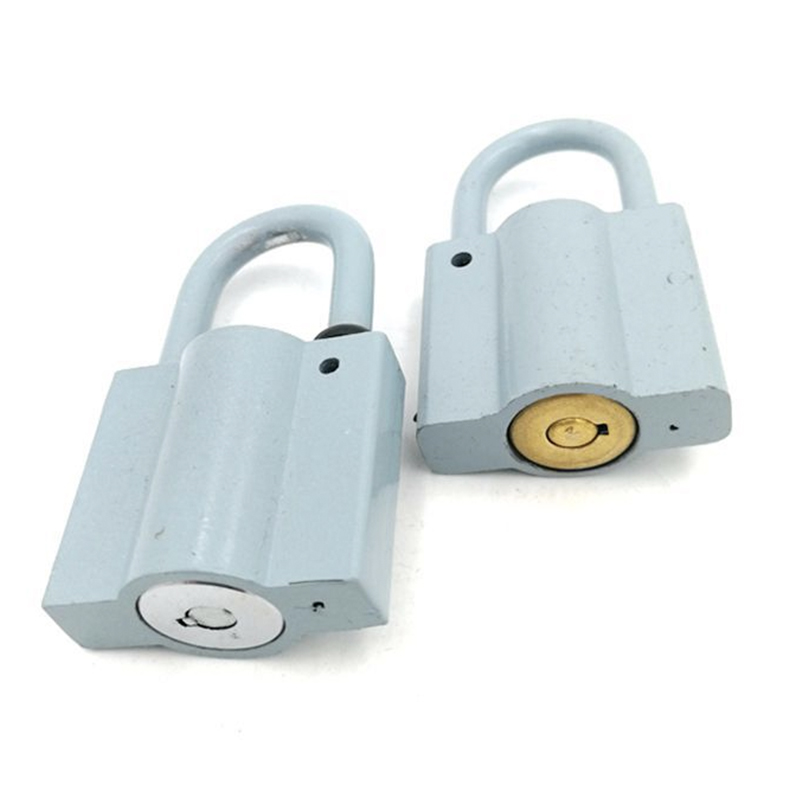 中电鼎润 ZD-40T 40mm*17mm 导型感应喷塑挂锁 (计价单位:个)灰色高清大图