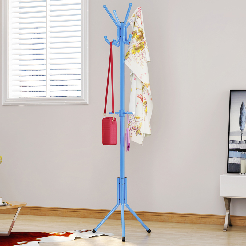 索尔诺时尚晾衣架挂衣架落地简约衣架安装简易衣帽架07y