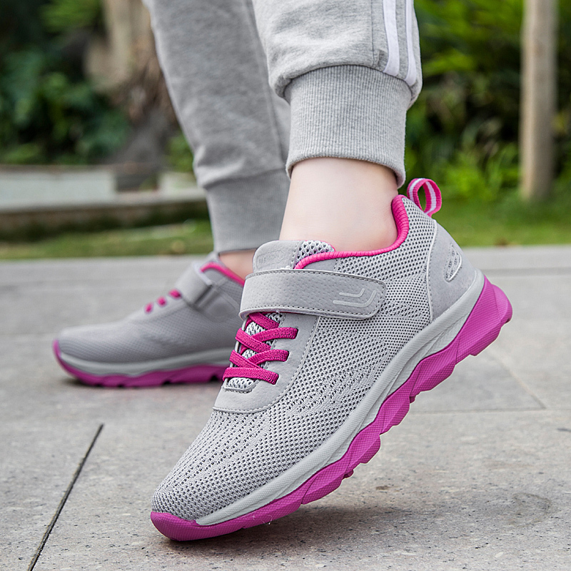 正品得知足力健身体老人鞋春秋季运动男女中老年爸爸妈妈官方旗舰店