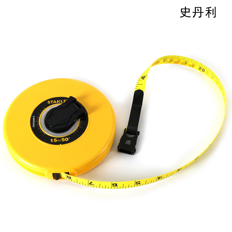 史丹利(Stanley) 50m 密闭式 玻璃 纤维 公英制 卷尺 STHT34263-8-23(单位:把)