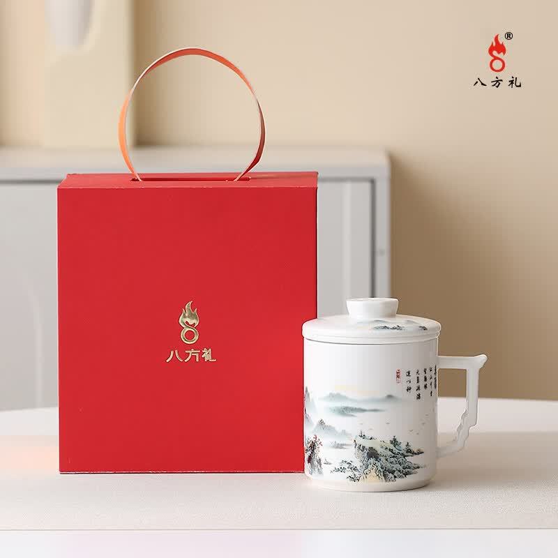 八方礼BFL2026-10成功杯(山水画)400ML(单位:个)高清大图
