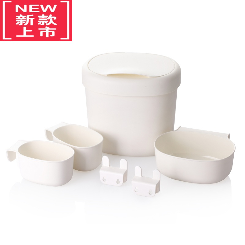 可莉允婴儿床挂袋多功能尿布尿不湿收纳袋挂袋挂篮收纳盒床边围栏置物架