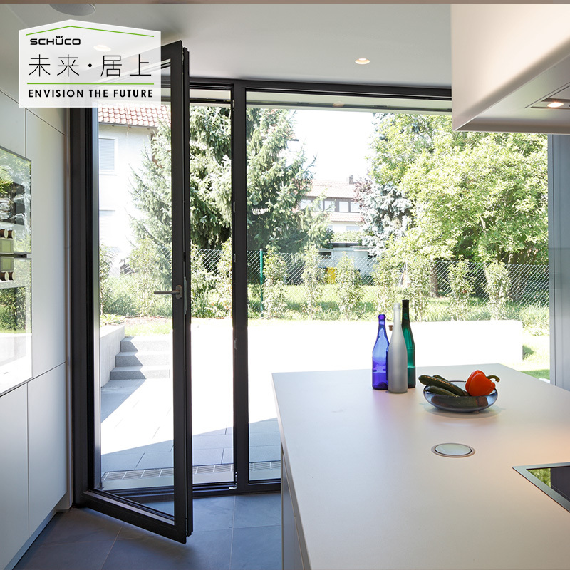 德国旭格门窗schuecoads65平开门系统入户门庭院门防盗门室内门断桥铝